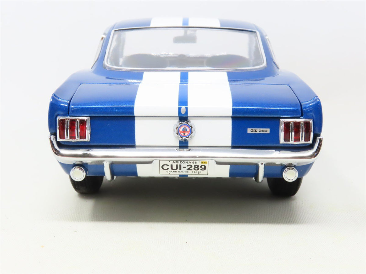 1:18 Scale Exact Detail Replicas #116 Sapphire Blue 1966 Shelby G.T. 350 w/ COA