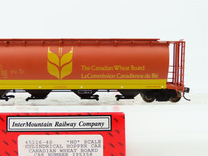 HO InterMountain 45116-40 CNWX Canadian Wheat Board Cylindrical Hopper #395358