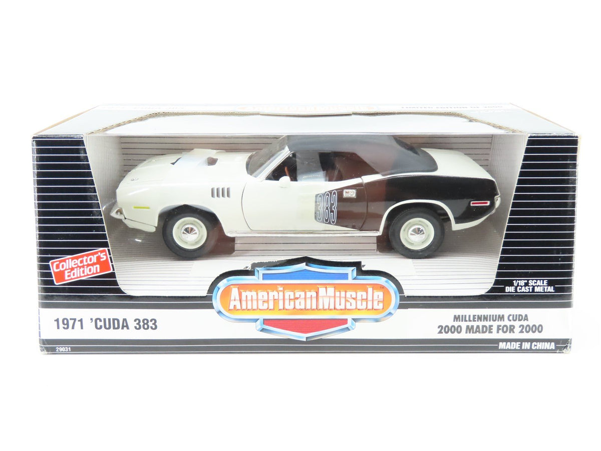 1:18 Scale Ertl American Muscle Limited Edition Die-Cast #29031 1971 &#39;Cuda 383