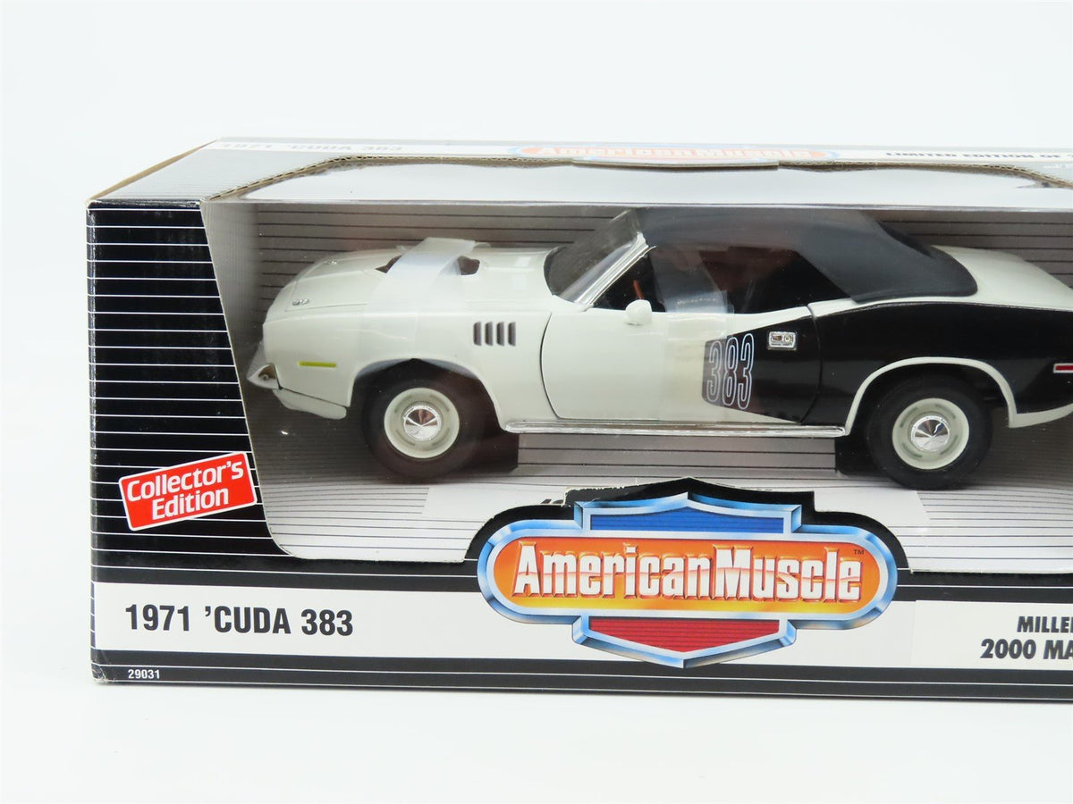 1:18 Scale Ertl American Muscle Limited Edition Die-Cast #29031 1971 &#39;Cuda 383