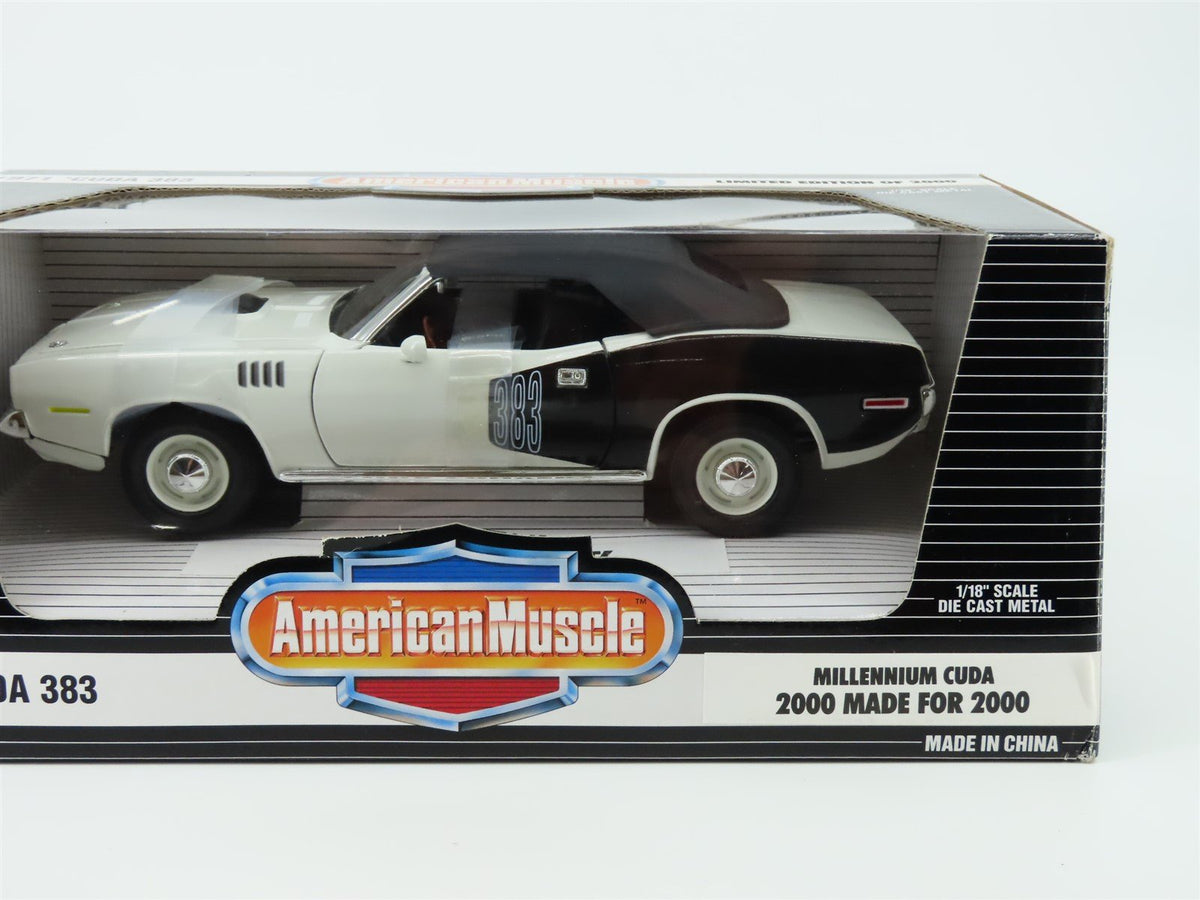 1:18 Scale Ertl American Muscle Limited Edition Die-Cast #29031 1971 &#39;Cuda 383