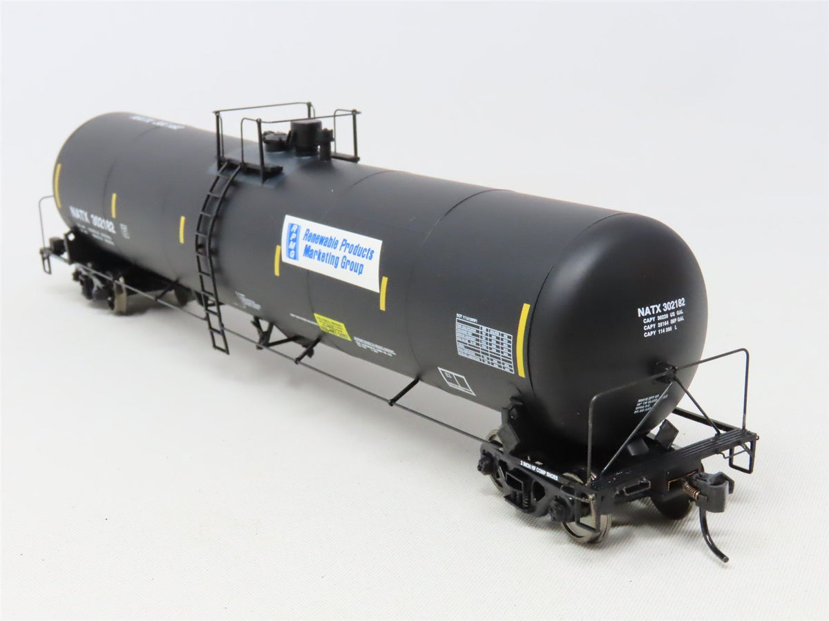 HO Walthers Platinum Line 932-41157 NATX RPMG Renewable Products Tank Car 302182