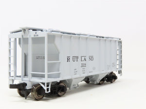 HO Scale Atlas 1830-1 RUT Rutland 2-Bay Covered Hopper #508