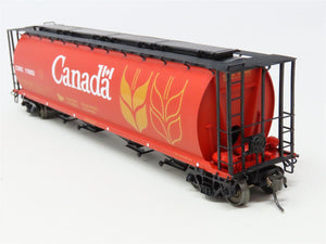 HO Scale InterMountain 45101-91 CNWX Canada 4-Bay Cylindrical Hopper #110083