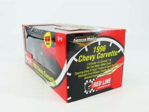 1:18 RC Ertl American Muscle #36986 Diecast 1996 Chevy Corvette - Red Line Oil