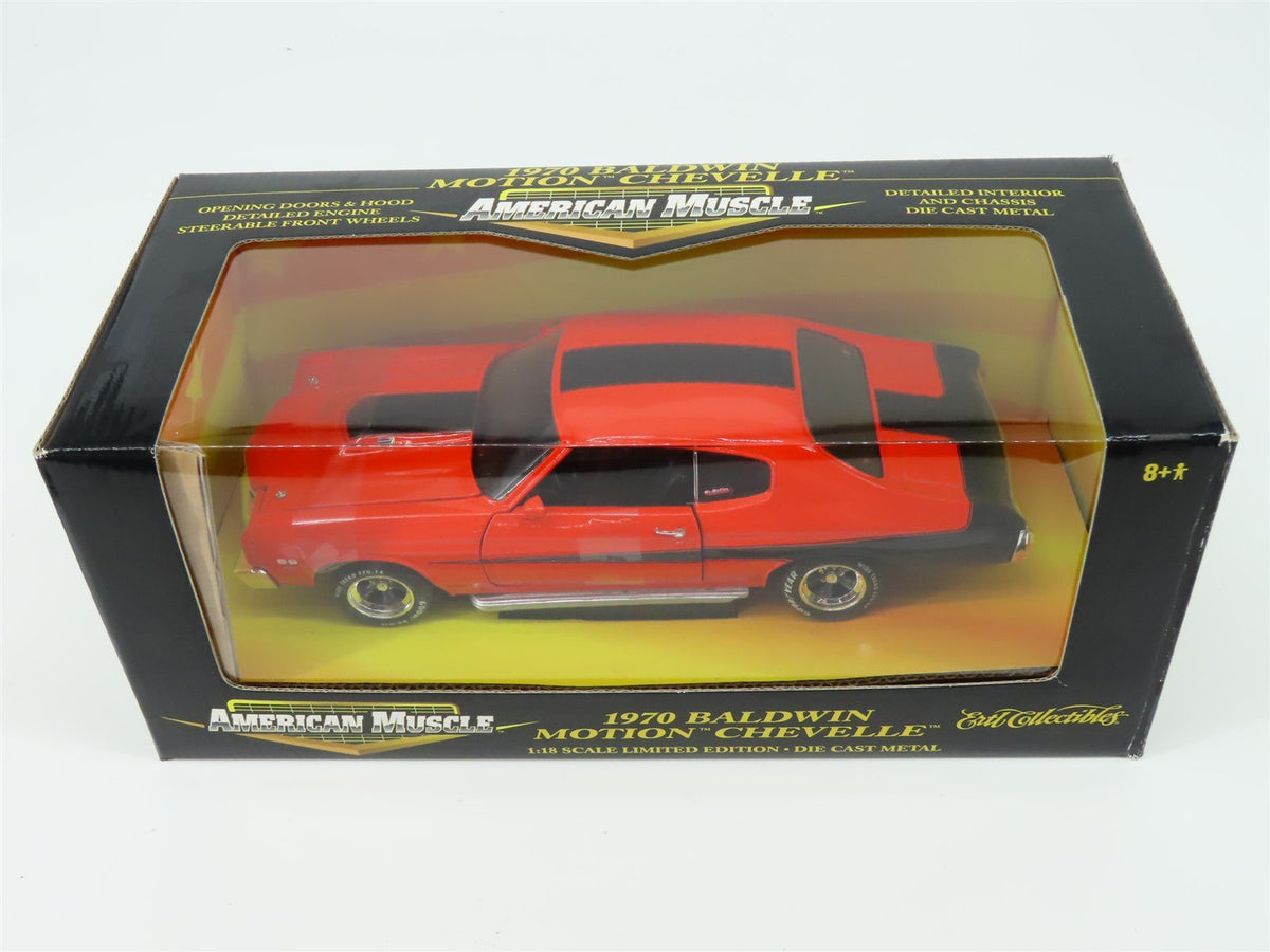 1:18 Scale RC Ertl American Muscle #32514 Die-Cast 1970 Baldwin Motion Chevelle