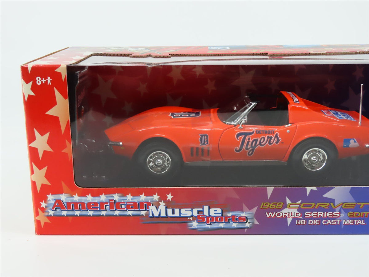 1:18 Scale RC Ertl American Muscle Sports #33460 1968 Corvette - Detroit Tigers