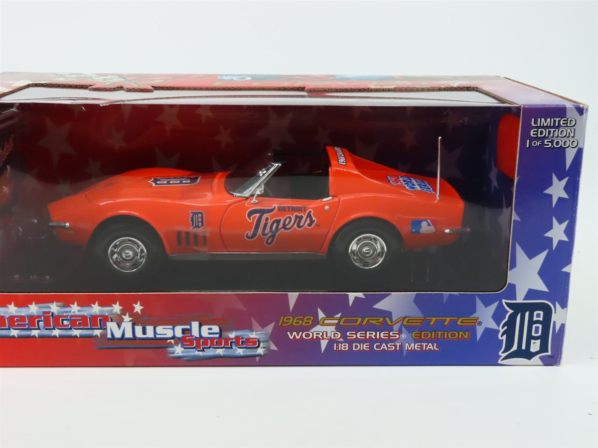 1:18 Scale RC Ertl American Muscle Sports #33460 1968 Corvette - Detroit Tigers