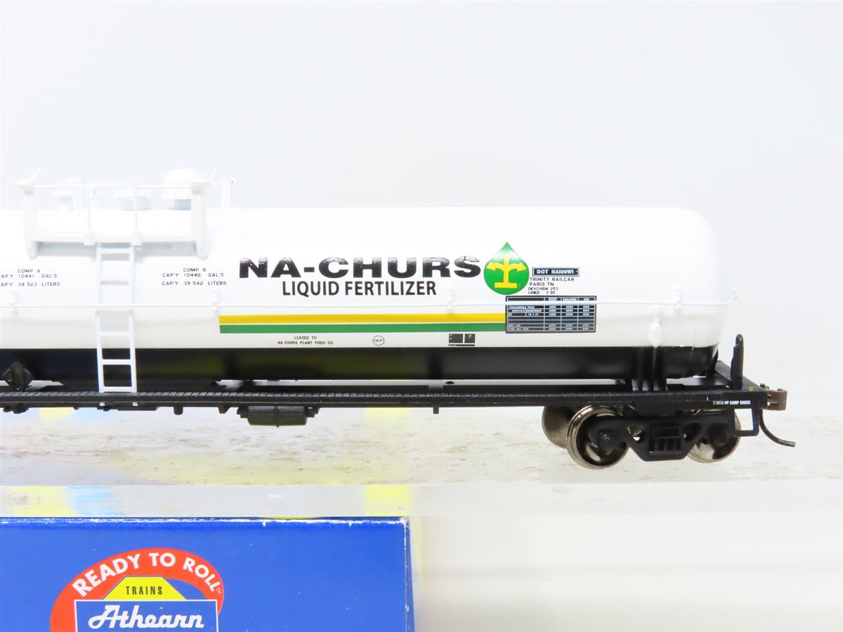 HO Scale Athearn 73765 ACFX Na-Churs 62&#39; Tank Car #82778