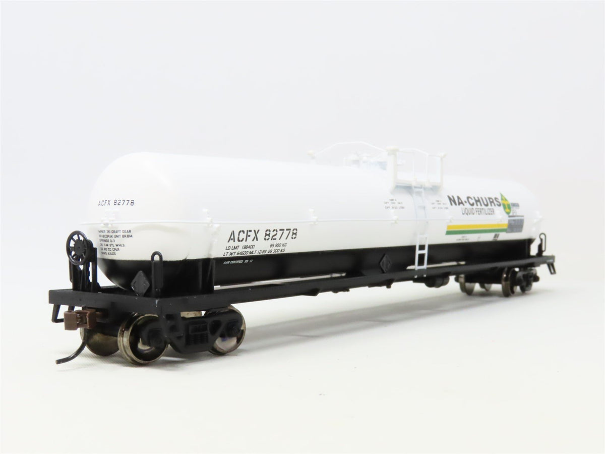 HO Scale Athearn 73765 ACFX Na-Churs 62&#39; Tank Car #82778