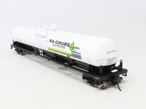 HO Scale Athearn 73765 ACFX Na-Churs 62' Tank Car #82778