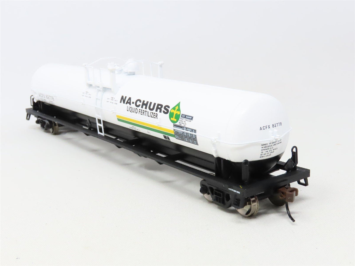 HO Scale Athearn 73765 ACFX Na-Churs 62&#39; Tank Car #82778