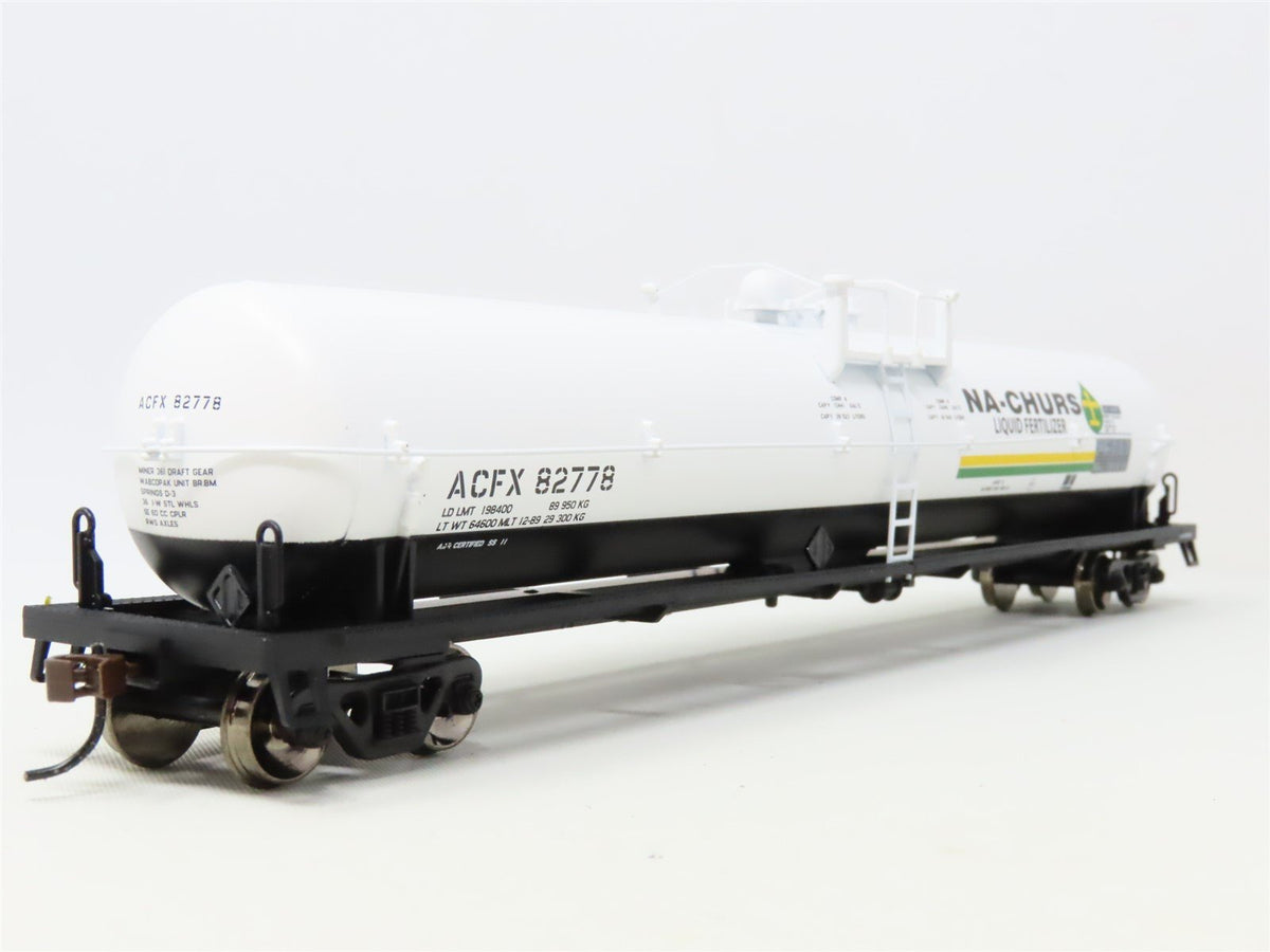 HO Scale Athearn 73765 ACFX Na-Churs 62&#39; Tank Car #82778