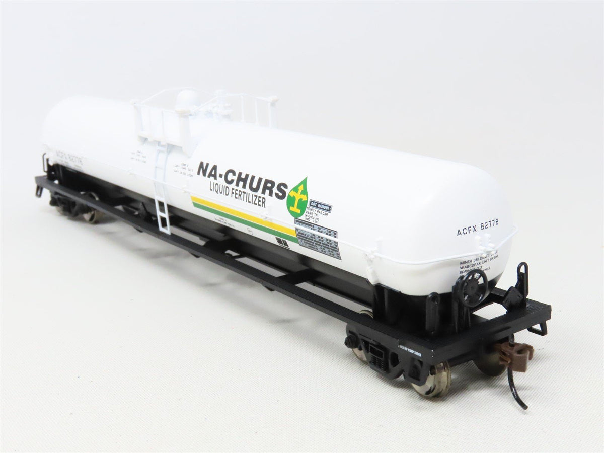 HO Scale Athearn 73765 ACFX Na-Churs 62&#39; Tank Car #82778