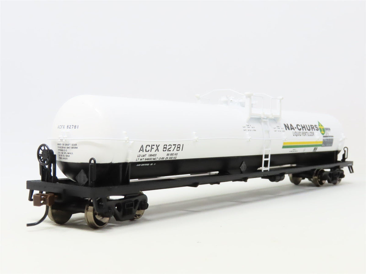 HO Scale Athearn 73766 ACFX Na-Churs 62&#39; Tank Car #82781