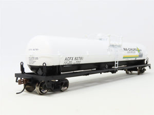 HO Scale Athearn 73766 ACFX Na-Churs 62' Tank Car #82781