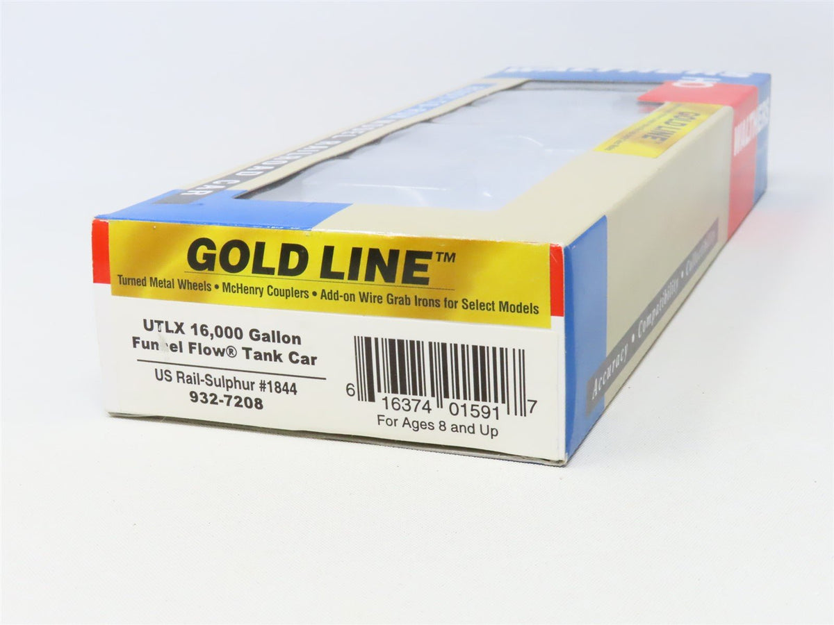 HO Scale Walthers Gold Line 932-7208 TGOX US Rail Sulphur Tank Car #1844