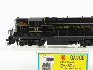 HO Scale Atlas KATO 8218 WM Western Maryland GP7 Diesel Locomotive #21