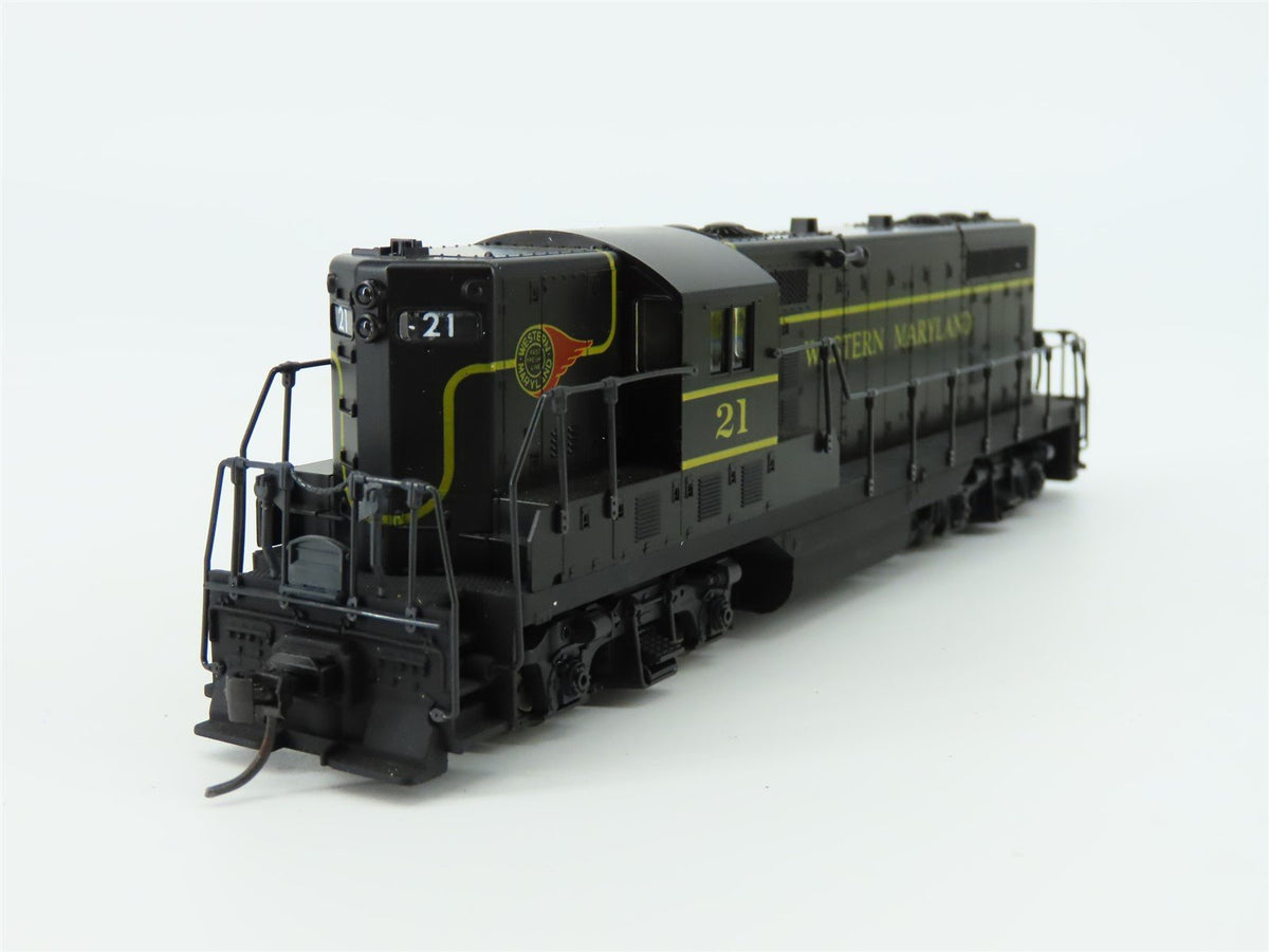 HO Scale Atlas KATO 8218 WM Western Maryland GP7 Diesel Locomotive #21