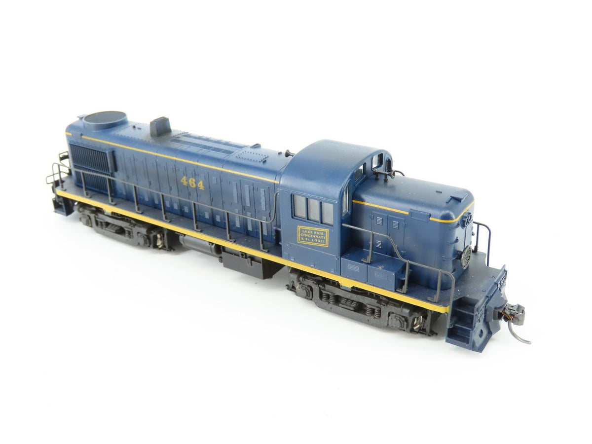 HO Scale Atlas Lake Erie Cincinnati &amp; St Louis RS3 Diesel Loco #464 Custom