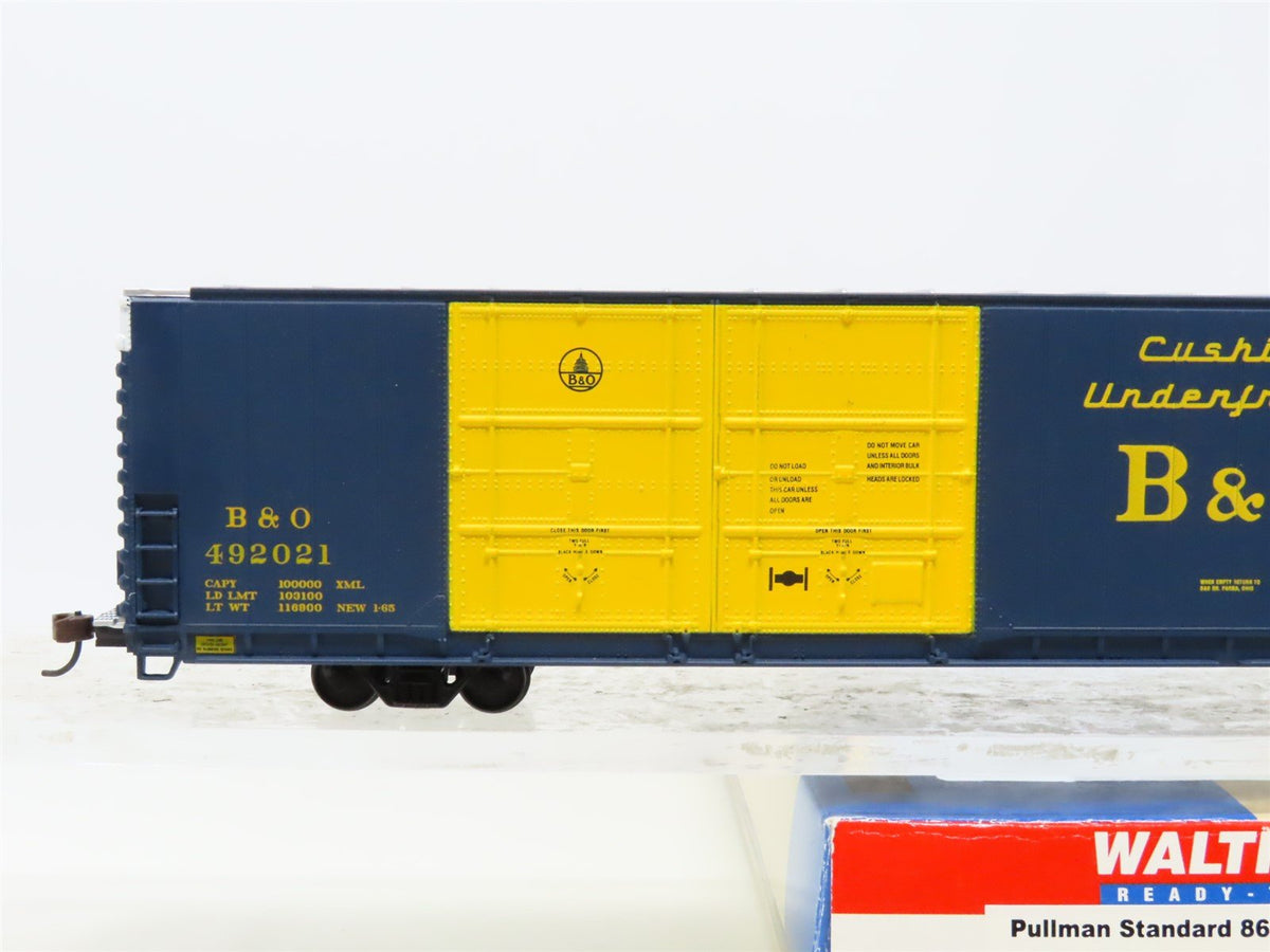 HO Scale Walthers 932-3531 B&amp;O Baltimore &amp; Ohio 86&#39; Hi-Cube Box Car #492021