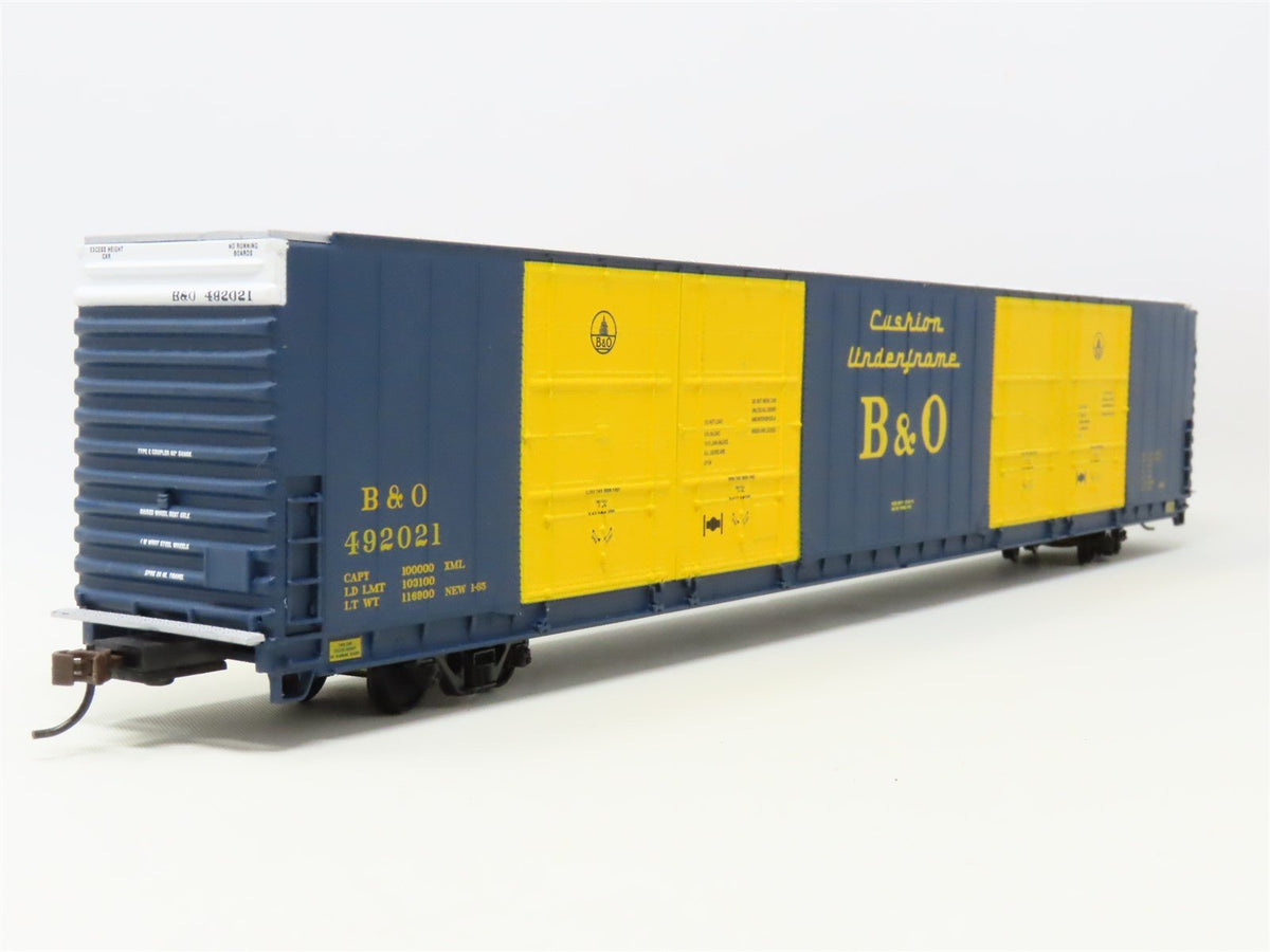 HO Scale Walthers 932-3531 B&amp;O Baltimore &amp; Ohio 86&#39; Hi-Cube Box Car #492021