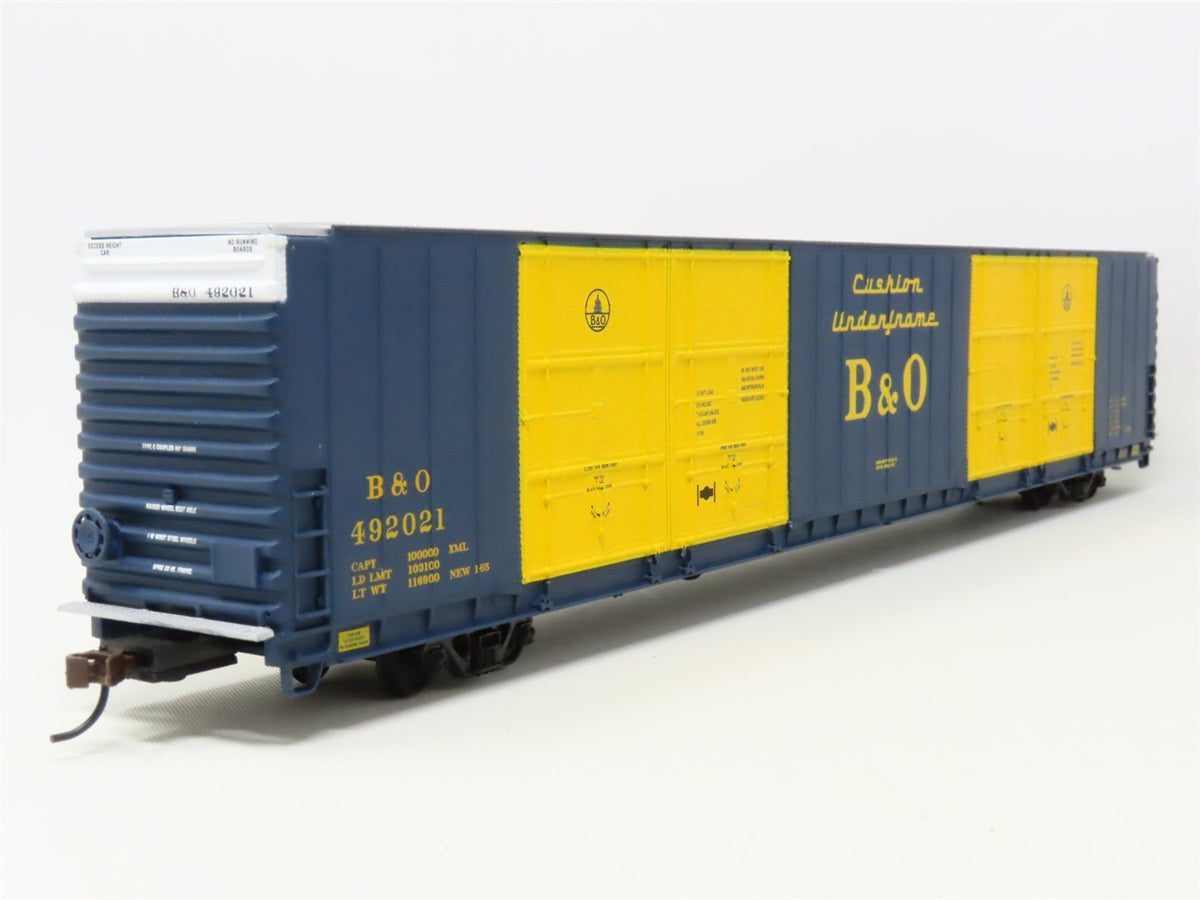 HO Scale Walthers 932-3531 B&amp;O Baltimore &amp; Ohio 86&#39; Hi-Cube Box Car #492021