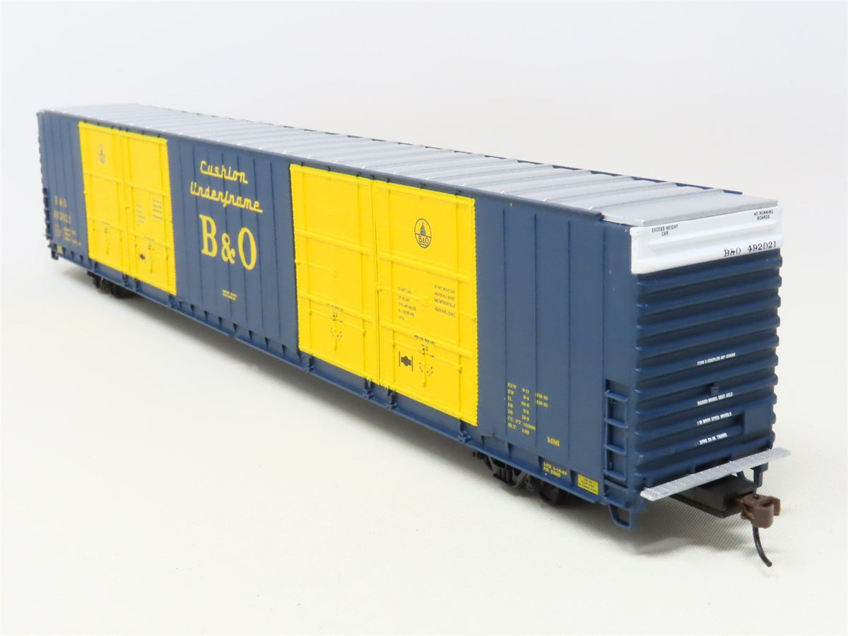 HO Scale Walthers 932-3531 B&amp;O Baltimore &amp; Ohio 86&#39; Hi-Cube Box Car #492021