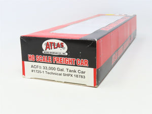 HO Scale Atlas 1725-1 SHPX Technical Propellants 33k Gal Tank Car #18783