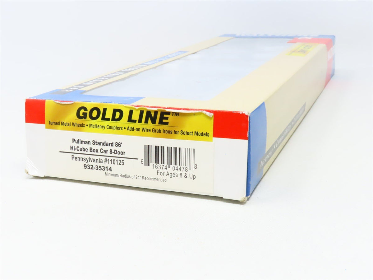 HO Walthers Gold Line 932-35314 PRR Pennsylvania 86&#39; Hi-Cube Box Car #295552