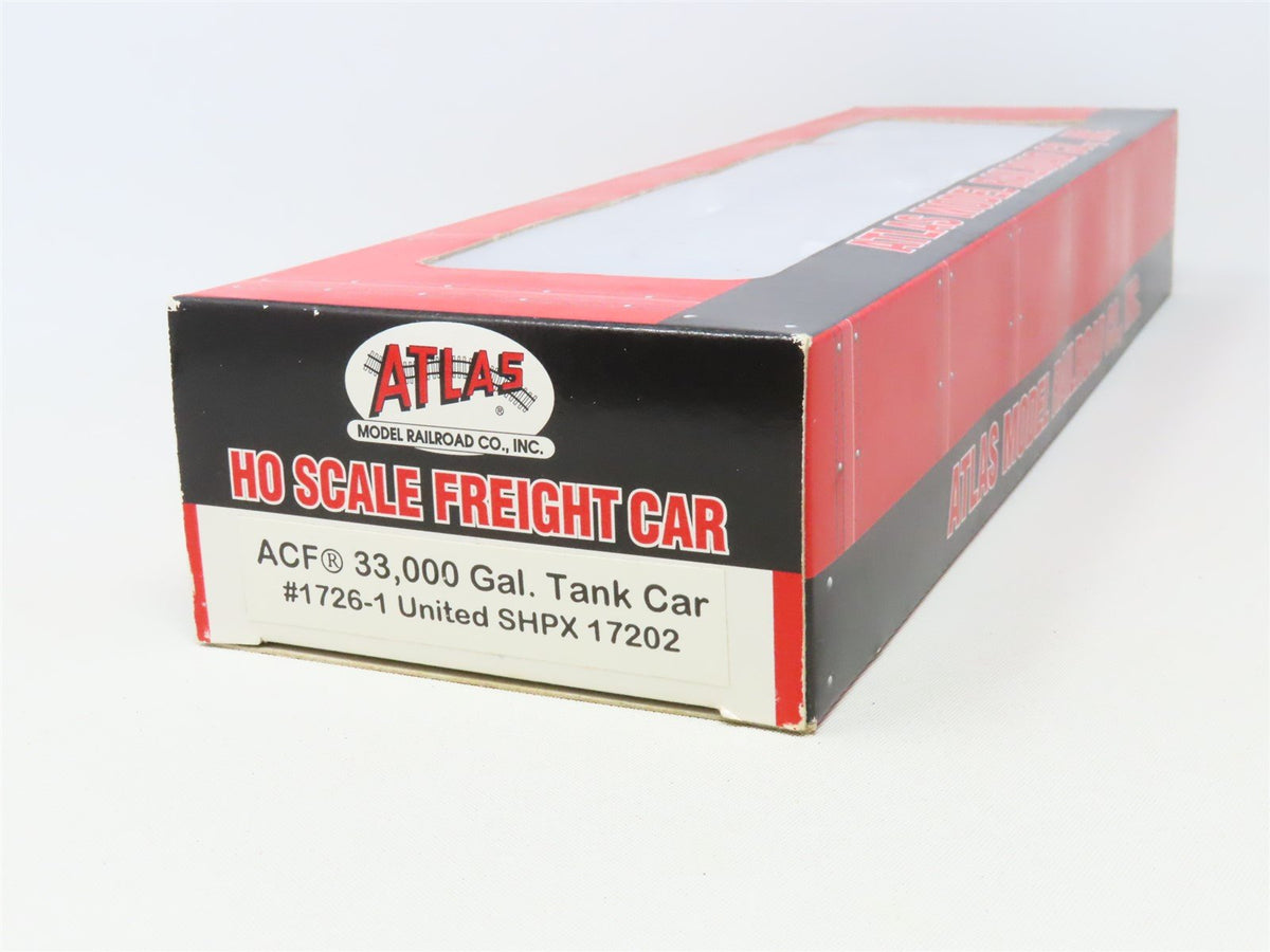 HO Scale Atlas 1726-1 SHPX United Petroleum Gas 33k Gal Tank Car #17202