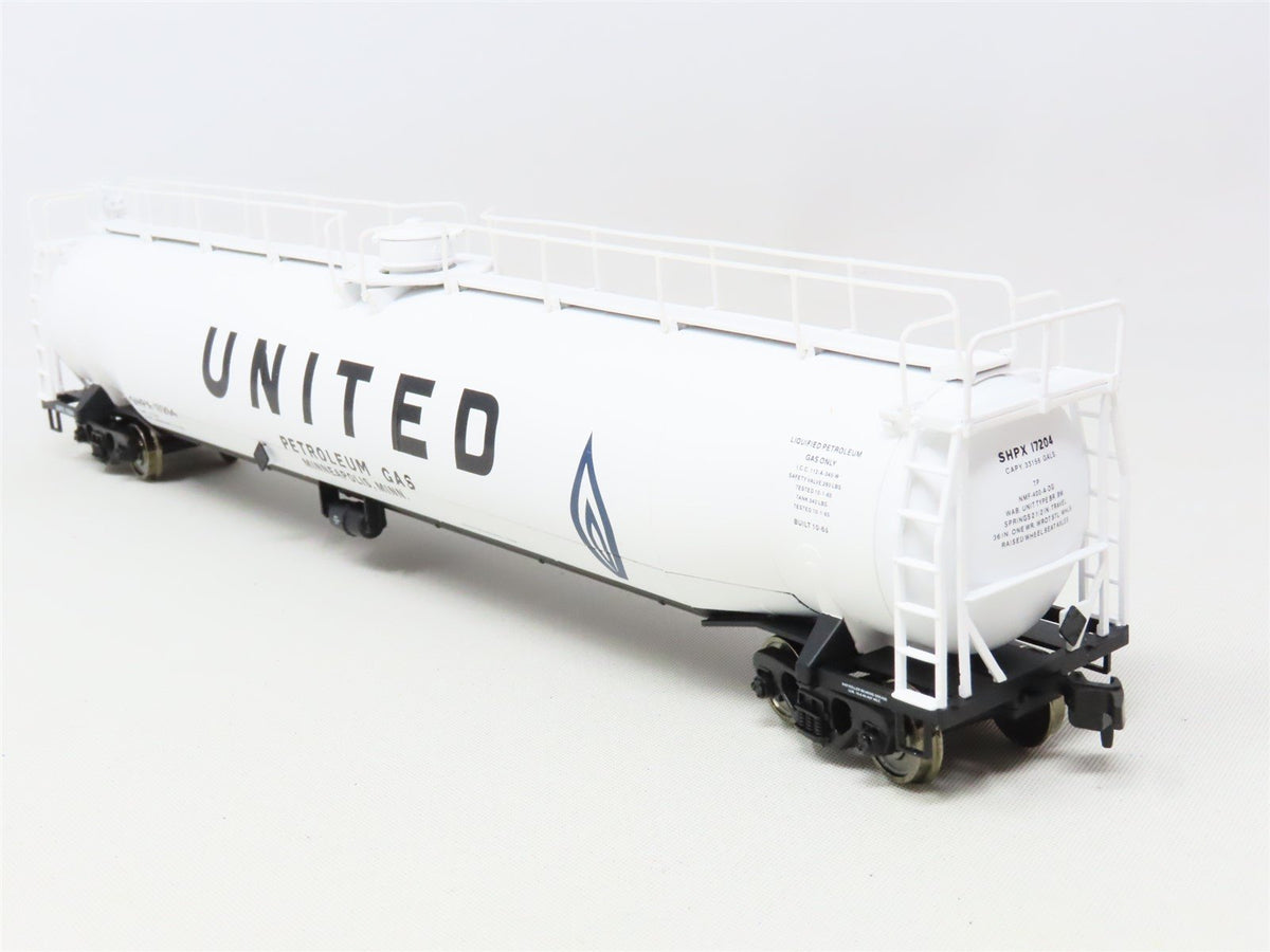 HO Scale Atlas 1726-2 SHPX United Petroleum Gas 33k Gal Tank Car #17204