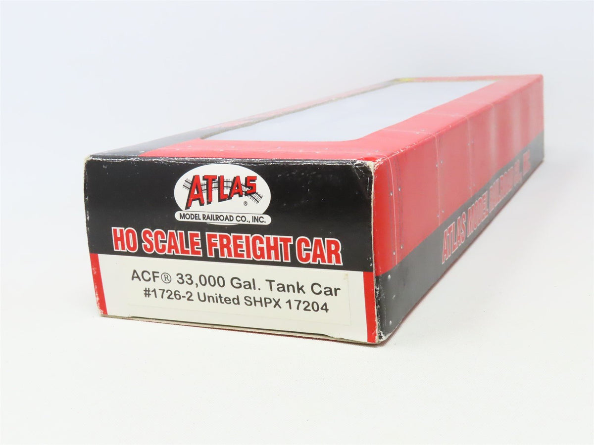 HO Scale Atlas 1726-2 SHPX United Petroleum Gas 33k Gal Tank Car #17204