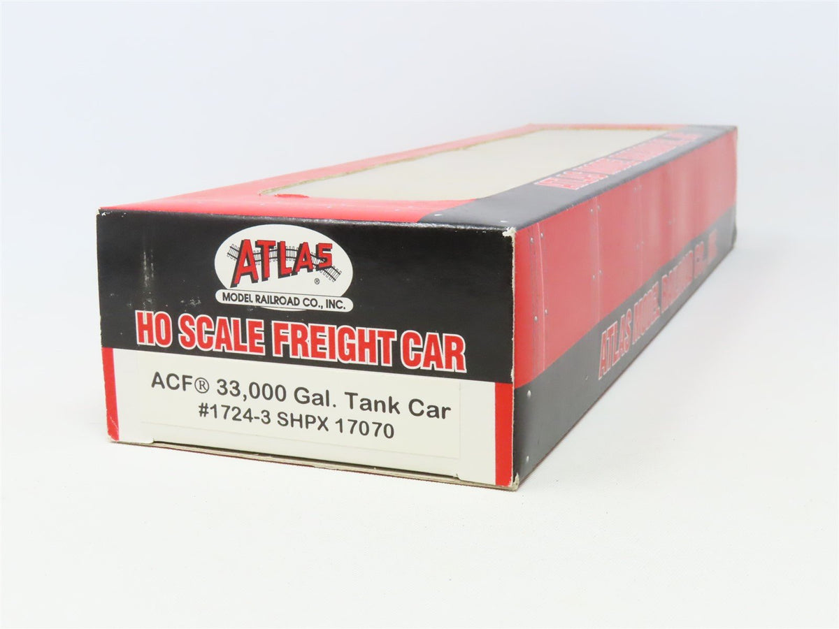 HO Scale Atlas 1724-3 SHPX Shippers Car Line 33k Gal Tank Car #17070