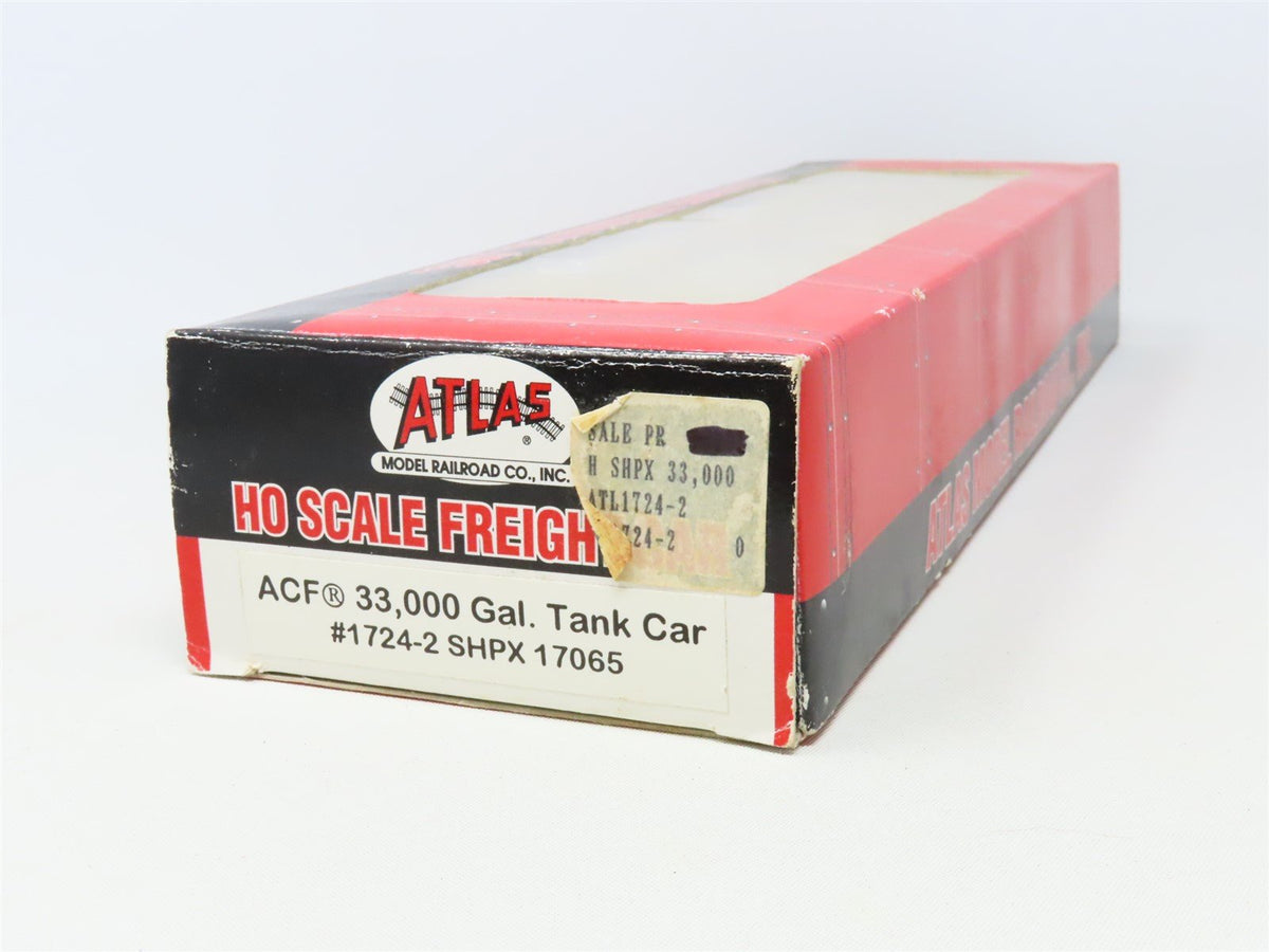 HO Scale Atlas 1724-2 SHPX Shippers Car Line 33k Gal Tank Car #17065