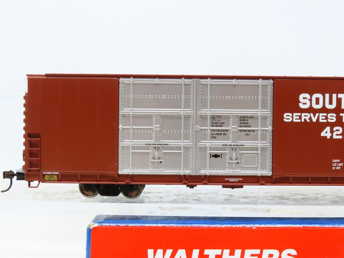 HO Walthers Gold Line 932-235311 SOU Southern Hi-Cube 86&#39; Box Car 2-Car Set