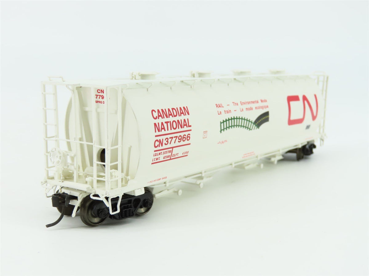 HO Scale InterMountain 45202-04 CN Canadian National Cylindrical Hopper #377966