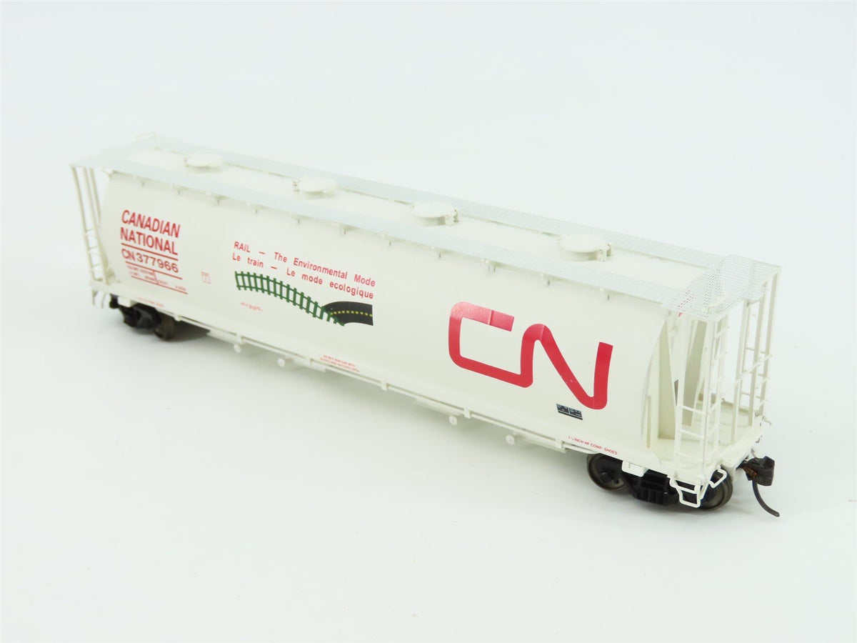 HO Scale InterMountain 45202-04 CN Canadian National Cylindrical Hopper #377966