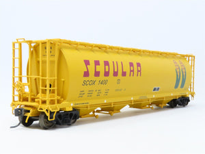 HO Scale Intermountain 45106-13 SCOX Scoular Cylindrical Hopper Car #1300