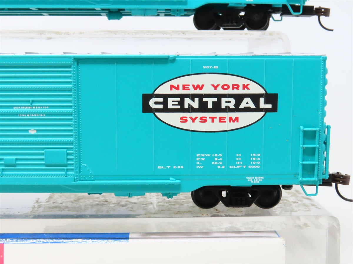 HO Scale Walthers 932-23582 NYC New York Central 60&#39; Auto Box Car 2-Pack