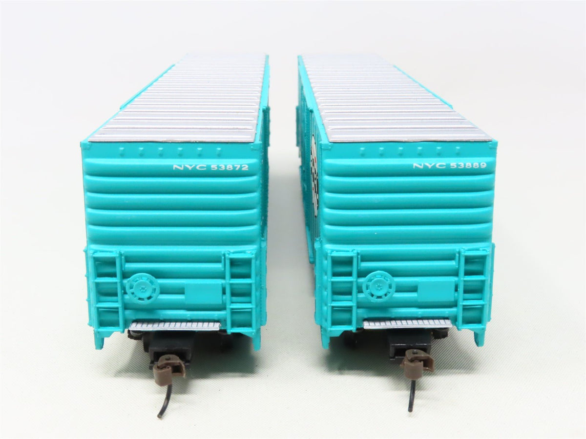 HO Scale Walthers 932-23582 NYC New York Central 60&#39; Auto Box Car 2-Pack