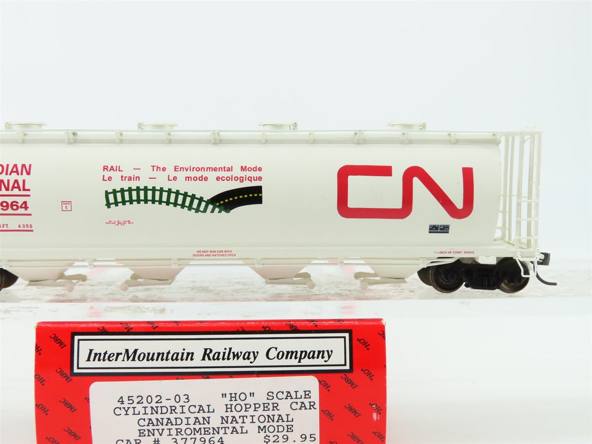 HO Scale InterMountain 45202-03 CN Canadian National Cylindrical Hopper #377964