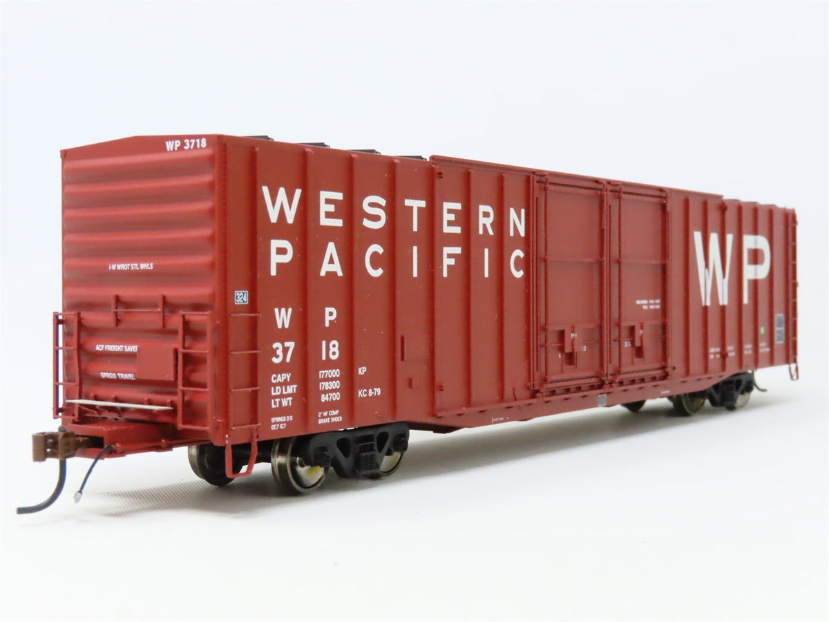 HO Scale Athearn Genesis G4534 WP Western Pacific 60&#39; Auto Parts Box Car #3718