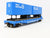 HO Scale Athearn 92399 GN Great Northern 50' Flat Car #60236 w/ Two 25' Trailers