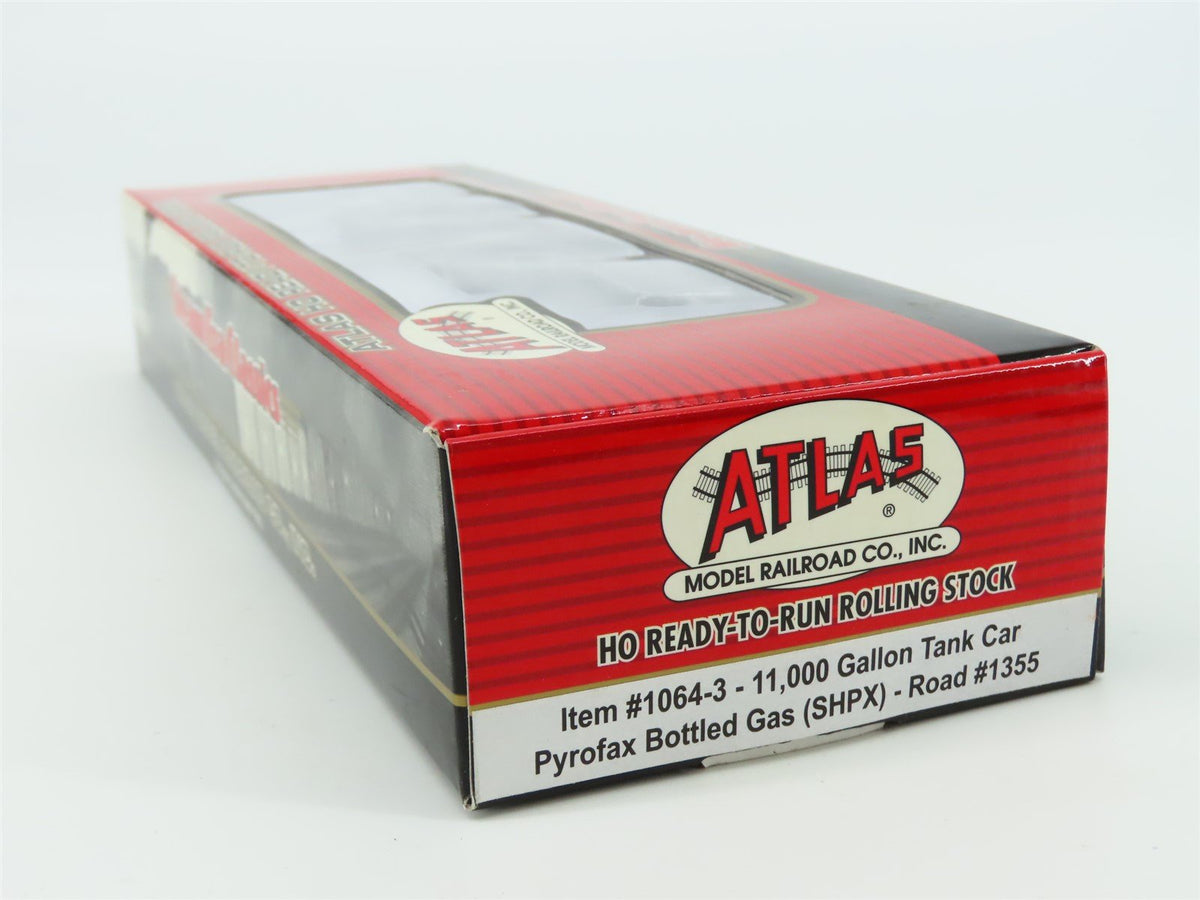 HO Scale Atlas 1064-3 Pyrofax Bottled Gas Single Dome Tank Car #1355 - SEALED