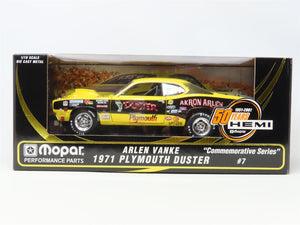 1:18 Scale RC Ertl #21068P Mopar Die-Cast Arlen Vanke 1971 Plymouth Hemi Duster