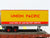 HO Scale Athearn 92359 UP Union Pacific 50' Flat Car #53001 w/ Two 25' Trailers