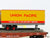 HO Scale Athearn 92360 UP Union Pacific 50' Flat Car #53018 w/ Two 25' Trailers