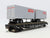 HO Scale Athearn 92397 D&RGW Rio Grande 50' Flat Car #20029 w/ Two 25' Trailers