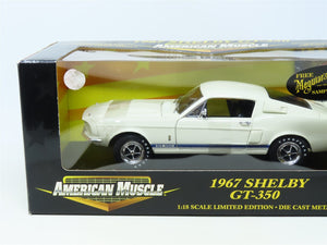 1:18 Scale Ertl American Muscle #36421 Diecast 1967 Shelby GT-350 - White